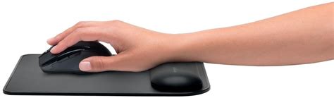 Kensington Ergosoft Mousepad With Wrist Rest Black Office Furniture