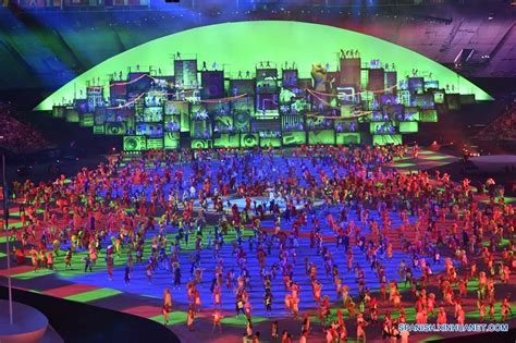 Celebran La Ceremonia De Inauguración De Los Juegos Olímpicos Rio 2016