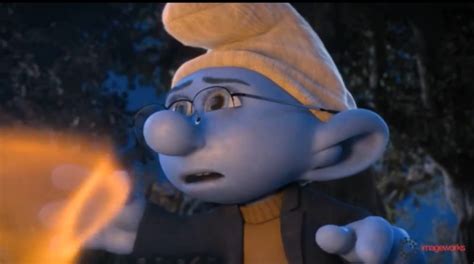 Image Narrator At Camp Fire Smurfs Wiki Fandom Powered By Wikia