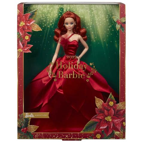 Hgw Holiday Barbie Redhead Doll Peddlar