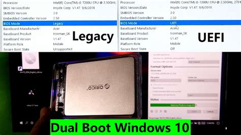 How To Create Uefi And Legacy Bios Supported Dual Boot Windows 10 To Go Drive Proper Guide