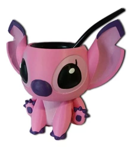 Mate De Stitch Angela Con Cuerpo D