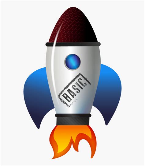 Rocket Cartoon Booster Hd Png Download Kindpng