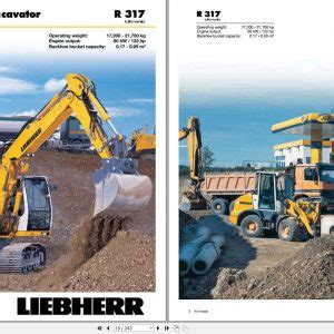 Liebherr Crawler Excavator R Litronic Operator S Manual Auto