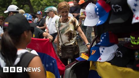 Venezuela Protests A Week In Pictures Bbc News