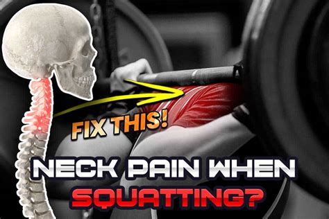 How To Fix Neck Pain From Squats And Why It Happens Expert Insight