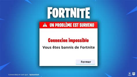 Je Me Fais Bannir De Fortnite A Cause Du Team Up Youtube