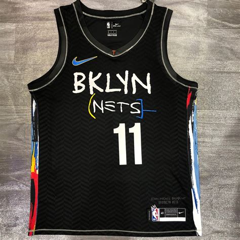 Us 2180 Mens Brooklyn Nets Nike Black 202021 Swingman Jersey