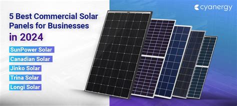 Best Commercial Solar Panels For Businesses In Cyanergy