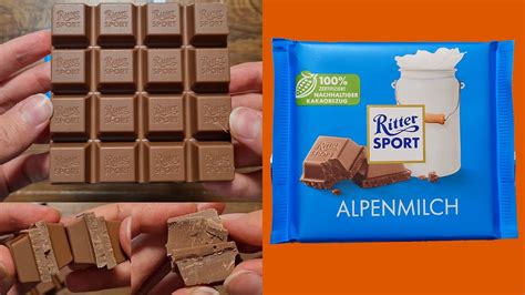 Ritter Sport ALPEN MILCH 4K YouTube