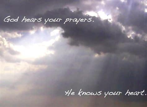 God Hears Our Prayers Quotes. QuotesGram