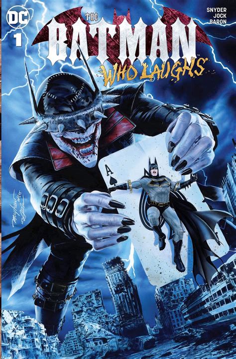 DC Comic Book Artwork The Batman Who Laughs By Mike Mayhew Follow Us