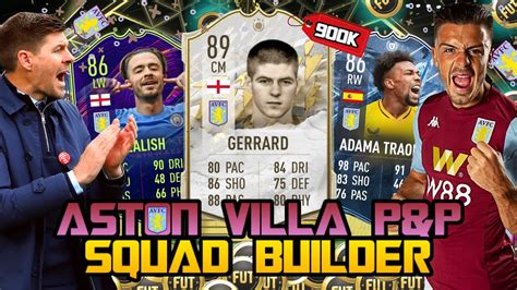 Aston Villa Past And Present Squad Builder On Fifa Best K Aston