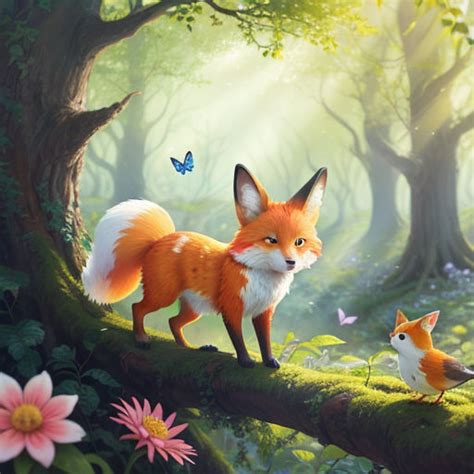 The New Friend Of The Little Fox