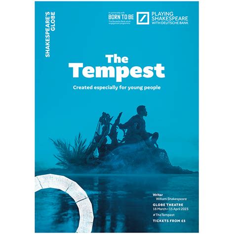 The Tempest Playing Shakespeare 2023 Poster Print To Order