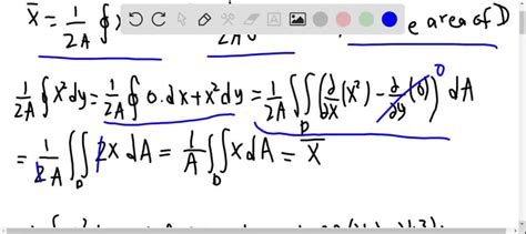 Solved Let D Be A Region Bounded By A Simple Closed Path C In The X Y