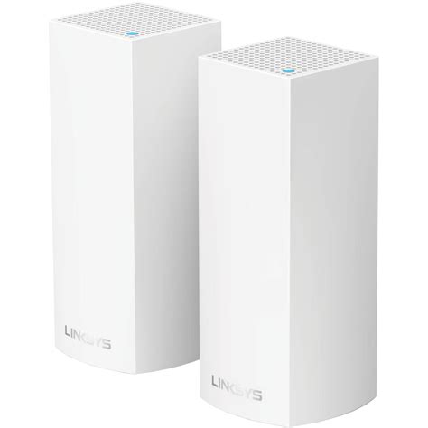 Linksys Velop Tri Band Intelligent Mesh Wifi System White Pack