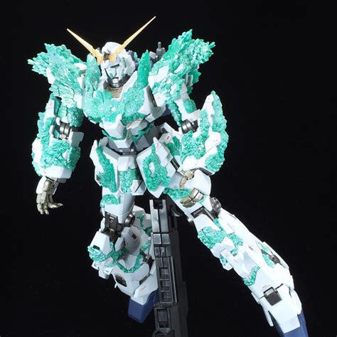 Mg 1100 ガンダムベース限定 ユニコーンガンダム光の結晶体塗装済み