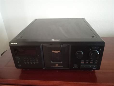 Sony Mega Storage 300 Cd Disc Player Cdp Cx355