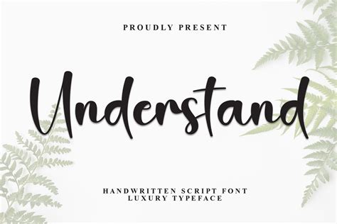 Understand Font By Andikastudio · Creative Fabrica