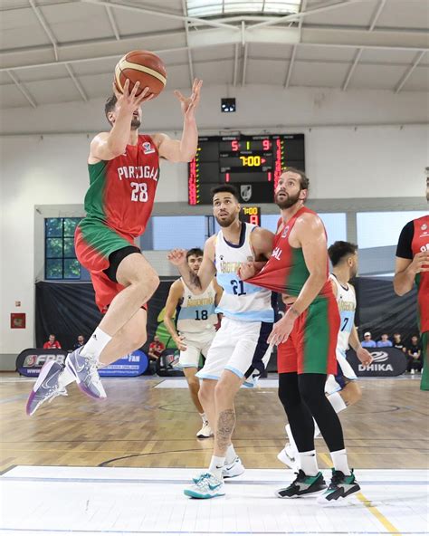 Basquetebol Portugal vence Argentina em torneio de preparação