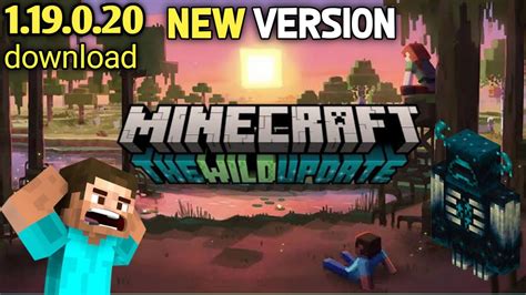 Minecraft Pe 1 19 0 20 New Version Download Releasrd How To Minecraft