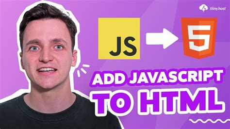 How To Add Javascript To Html Youtube