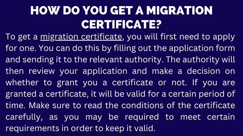 Ppt Migration Certificate Meaning In Hindi Powerpoint Presentation