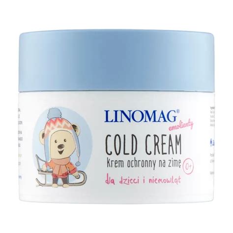 Linomag Emolienty Cold Cream krem ochronny na zimę dla dzieci i