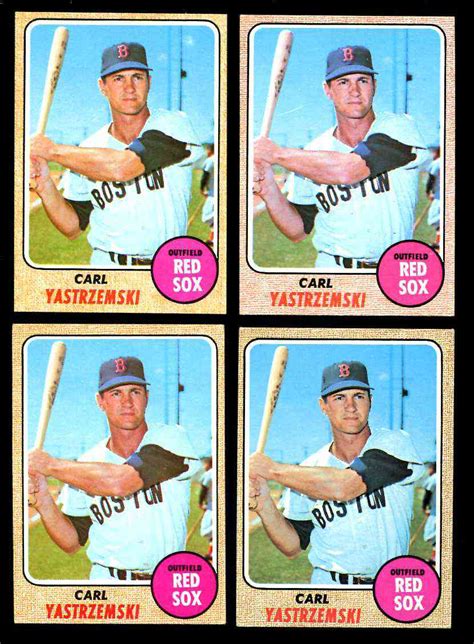 Topps Carl Yastrzemski Red Sox