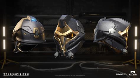 Entangled Studio In Game Character Helmets For Star Citizen