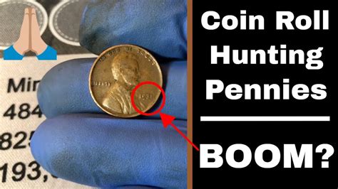 Coin Roll Hunting Pennies Rob Finds Treasure YouTube