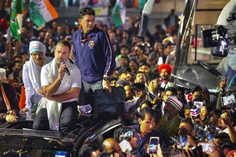 Bharat Jodo Nyay Yatra Rahul Gandhi Led Bharat Jodo Nyay Yatra Enters