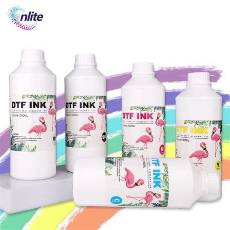 Super Water Based White Five Colors Dtf Ink For Epson L1800 7800 7880