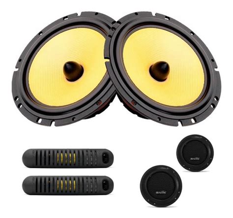 Kit 2 Vias 6 Polegadas Bravox Cs60 K 160w Rms 4 Ohms Kevlar