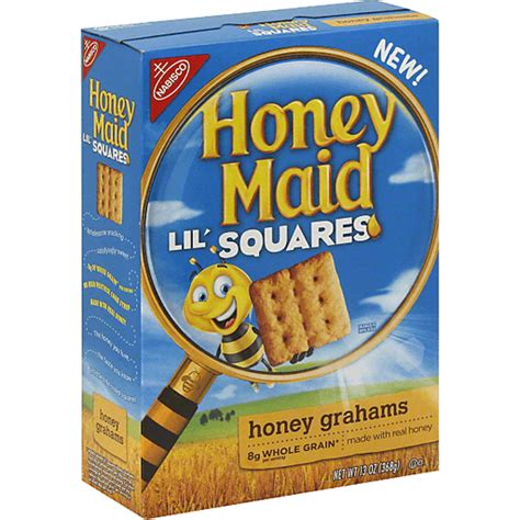 Nabisco Honey Maid Lil Squares Honey Grahams Graham Needlers