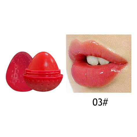 Strawberry Lipstick Moisturizing And Hydrating Lipstick Lip Balm Soften Brightening Lip Skin