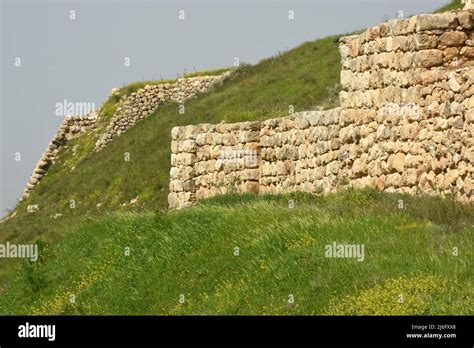 Tel Lachish Ancient Site In Israel Stock Photo Alamy