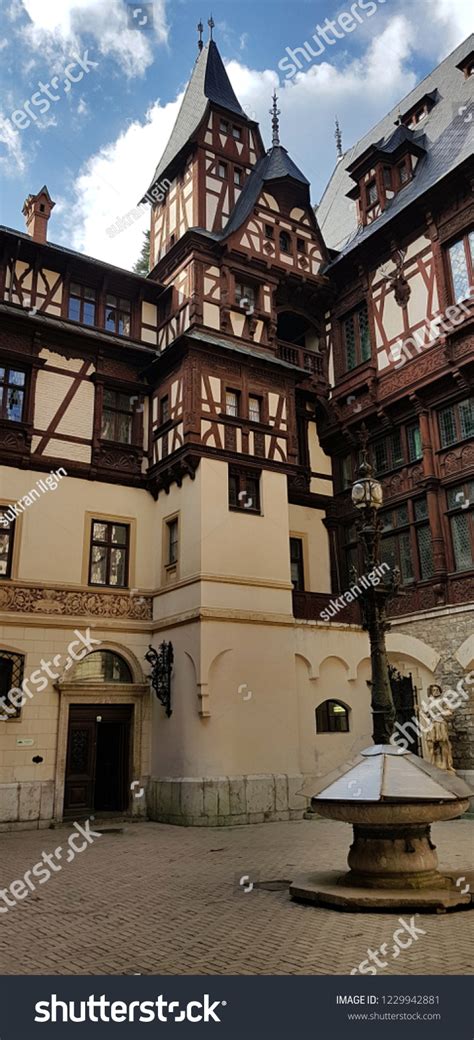 Exterior Castle Peles Sinaia Stock Photo Edit Now 1229942881