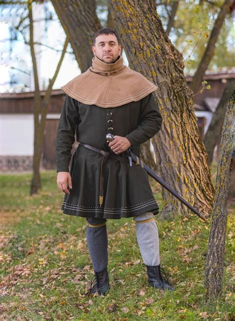 Medieval Cotehardie or Cote Men's Historical Coat - Etsy