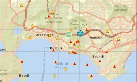 Terremoto Ai Campi Flegrei Nuova Scossa Fra Napoli E Pozzuoli Nella