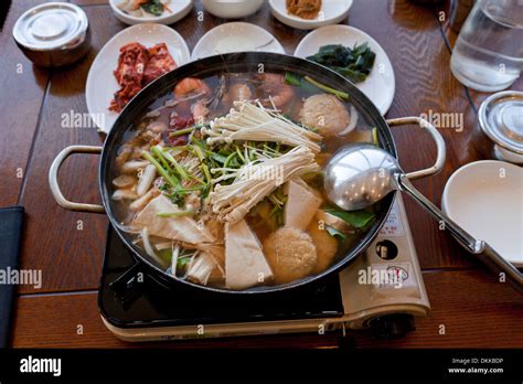 Korean Seafood Hot Pot