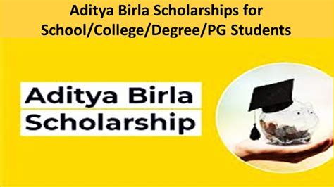 Aditya Birla Scholarship 2023 Apply Online Deo Mbnr