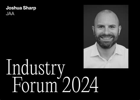 Joshua Sharp Industry Forum 2024 Jewellery World