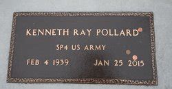 Kenneth Ray Kenny Pollard M Morial Find A Grave