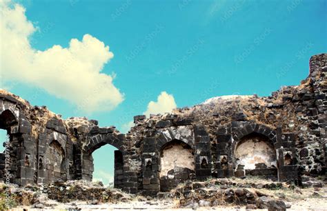 Old Fort Landscape Stock Photo | Adobe Stock