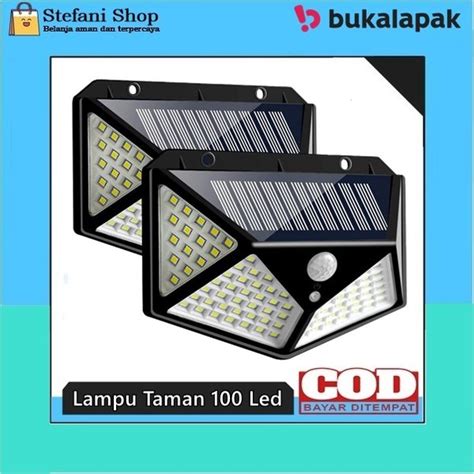 Jual Lampu Taman Led Solar Tenaga Surya Dengan Sensor Gerak New Di