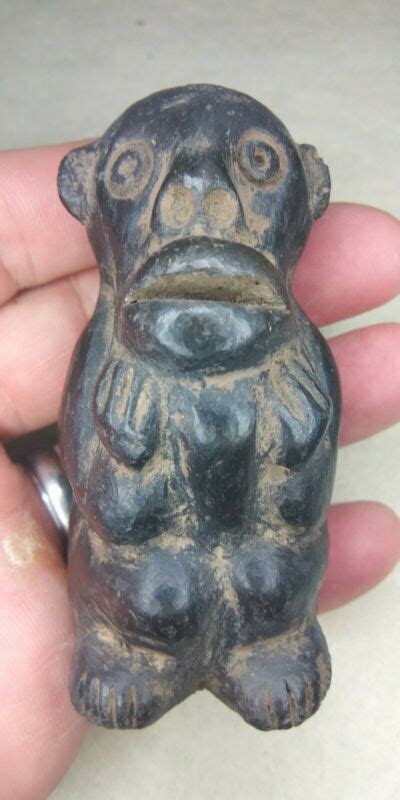 Pre Columbian Taino Zemi Cemi Shaman Idol Figure Artifact Arrowheads