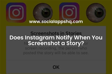 Does Instagram Notify When You Screenshot A Story Socialappshq