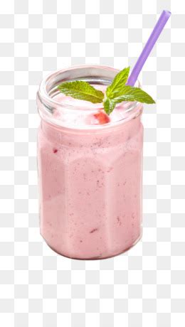 Milkshake De Morango Fundo Png Imagem Png Milkshake De Smoothie De